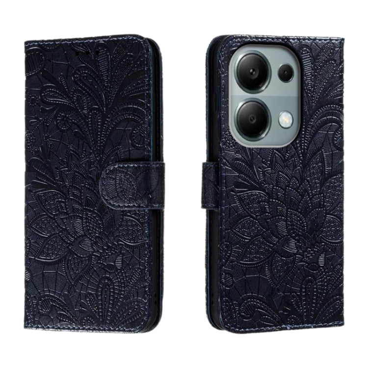 Lace Flower Embossing Flip Leather Phone Case, For Xiaomi Redmi A3, For Xiaomi Redmi Note 13 Pro 4G, For Xiaomi Redmi Note 13 4G, For Xiaomi Redmi K70E, For Xiaomi Redmi Note 13R Pro, For Xiaomi 14 Ultra, For Xiaomi Redmi K70