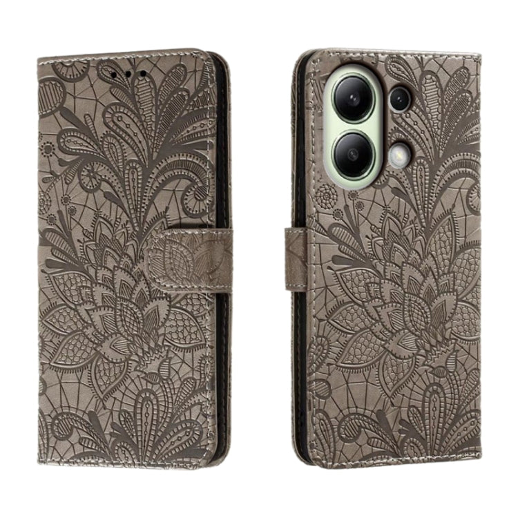Lace Flower Embossing Flip Leather Phone Case, For Xiaomi Redmi A3, For Xiaomi Redmi Note 13 Pro 4G, For Xiaomi Redmi Note 13 4G, For Xiaomi Redmi K70E, For Xiaomi Redmi Note 13R Pro, For Xiaomi 14 Ultra, For Xiaomi Redmi K70