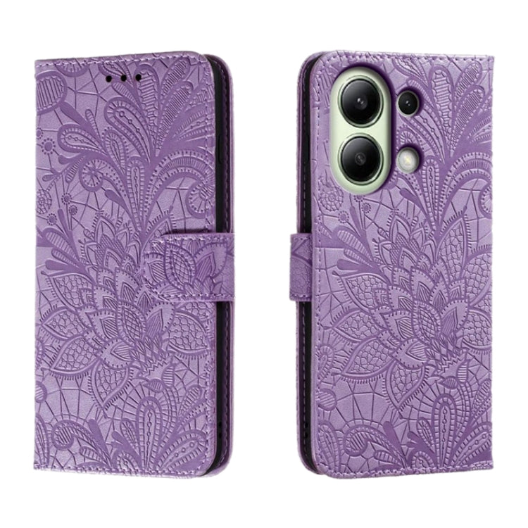 Lace Flower Embossing Flip Leather Phone Case, For Xiaomi Redmi A3, For Xiaomi Redmi Note 13 Pro 4G, For Xiaomi Redmi Note 13 4G, For Xiaomi Redmi K70E, For Xiaomi Redmi Note 13R Pro, For Xiaomi 14 Ultra, For Xiaomi Redmi K70