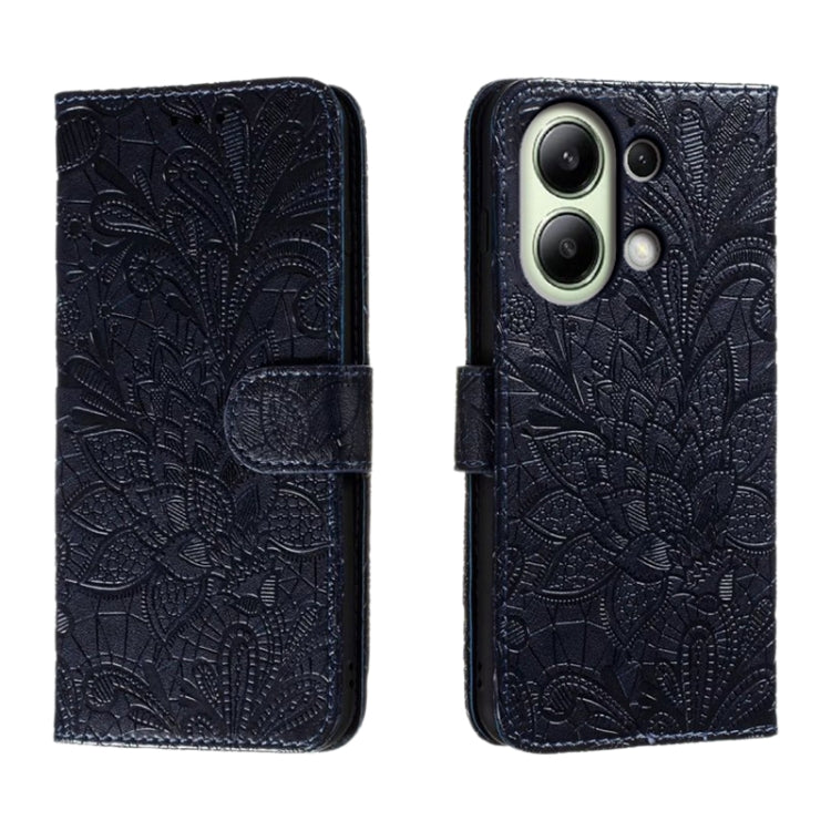 Lace Flower Embossing Flip Leather Phone Case, For Xiaomi Redmi A3, For Xiaomi Redmi Note 13 Pro 4G, For Xiaomi Redmi Note 13 4G, For Xiaomi Redmi K70E, For Xiaomi Redmi Note 13R Pro, For Xiaomi 14 Ultra, For Xiaomi Redmi K70