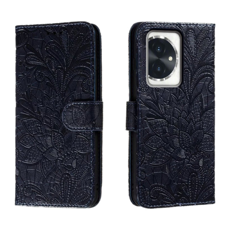 Lace Flower Embossing Flip Leather Phone Case, For Honor 100, For Honor X50i+