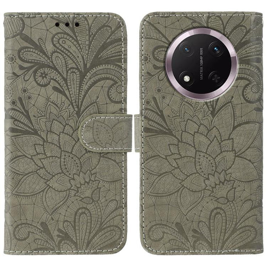 Lace Flower Embossing Flip Leather Phone Case, For Honor Magic7 Lite / X9c, For Honor Magic7 Pro, For Honor X7c / Play 60 Plus, For Honor 200 Lite Global, For Honor Magic6 Lite / X50 / X9b, For Honor X8B, For Honor 90 GT, For Honor 100 Pro