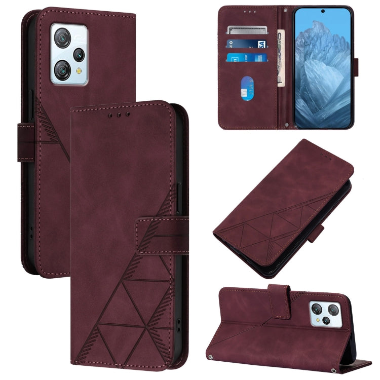 Crossbody 3D Embossed Flip Leather Phone Case, For Blackview Wave 6C, For Blackview Shark 8, For Blackview A53, For Blackview A52