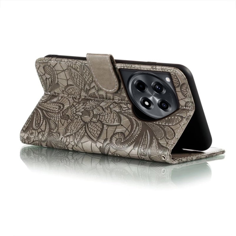 Lace Flower Embossing Flip Leather Phone Case, For OnePlus ACE 3, For OnePlus 12, For OnePlus Nord 3 5G / Ace 2V
