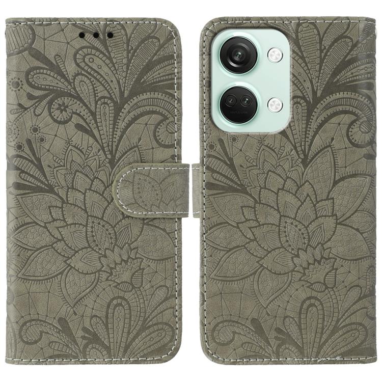 Lace Flower Embossing Flip Leather Phone Case, For OnePlus ACE 3, For OnePlus 12, For OnePlus Nord 3 5G / Ace 2V