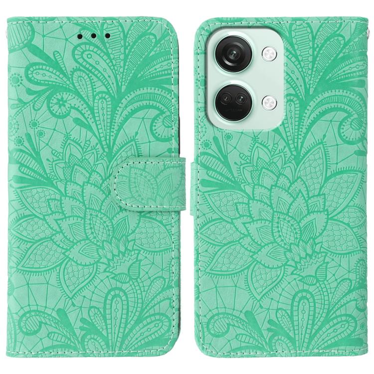 Lace Flower Embossing Flip Leather Phone Case, For OnePlus ACE 3, For OnePlus 12, For OnePlus Nord 3 5G / Ace 2V