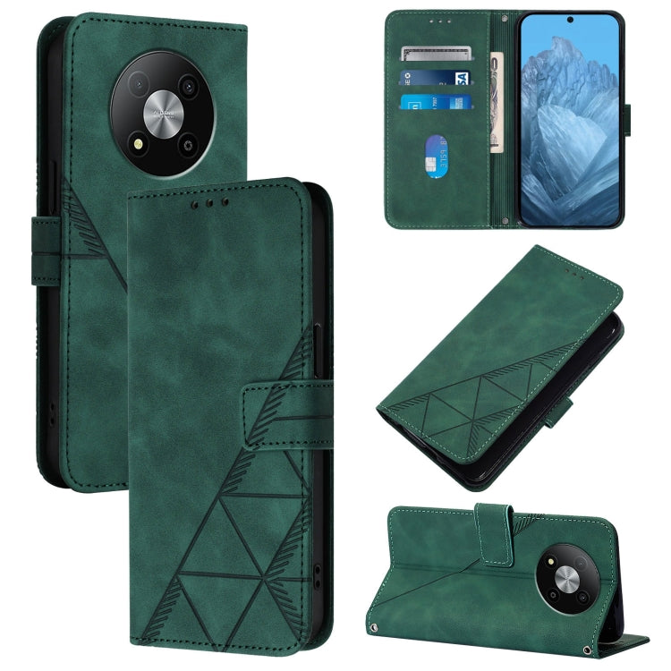 Crossbody 3D Embossed Flip Leather Phone Case, For ZTE Blade A76 4G, For ZTE Blade V70 Design, For ZTE Blade A35 Lite / A35 Core, For ZTE Blade A35 / A55, For ZTE Blade V60 / Axon 60 4G, For ZTE Blade A73 5G, For ZTE Blade A73 4G, For ZTE Blade V50 Vita