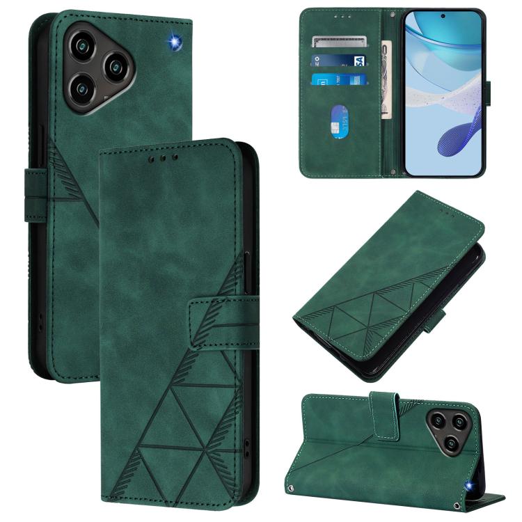 Crossbody 3D Embossed Flip Leather Phone Case, For ZTE Blade A76 4G, For ZTE Blade V70 Design, For ZTE Blade A35 Lite / A35 Core, For ZTE Blade A35 / A55, For ZTE Blade V60 / Axon 60 4G, For ZTE Blade A73 5G, For ZTE Blade A73 4G, For ZTE Blade V50 Vita