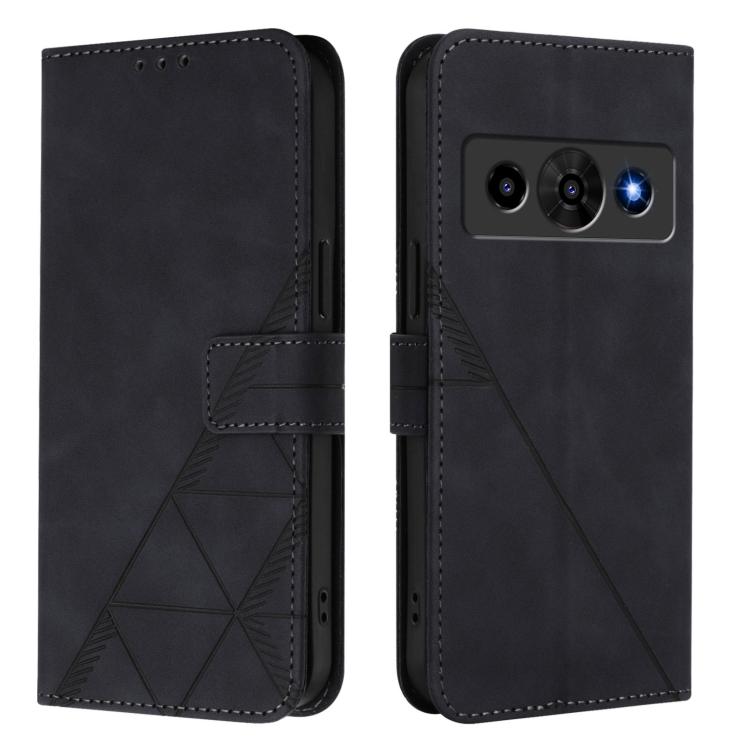 Crossbody 3D Embossed Flip Leather Phone Case, For ZTE Nubia P7 Pro 5G/Optus X Value 5G, For ZTE Nubia P9 Pro 5G/Optus X Pro 2 5G, For ZTE nubia RedMagic 11 Air, For ZTE Blade A75 Pro/Telstra T-Elite 5G, For ZTE Blade A76 4G, For ZTE Nubia S 5G A403ZT ...