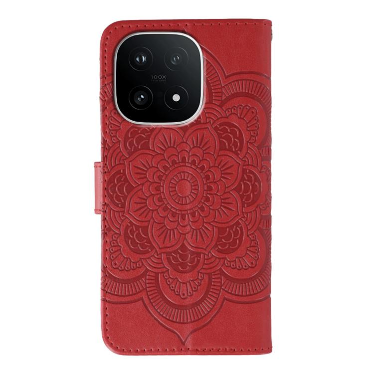 Sun Mandala Embossing Pattern Phone Leather Case, For vivo iQOO 15, For vivo Y500 5G, For vivo Y38, For vivo iQOO Z9X, For vivo S18e, For vivo S18