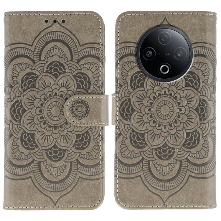 Sun Mandala Embossing Pattern Phone Leather Case, For vivo iQOO 15, For vivo Y500 5G, For vivo Y38, For vivo iQOO Z9X, For vivo S18e, For vivo S18