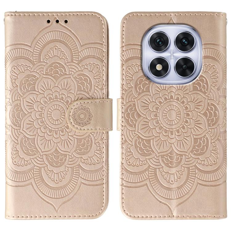 Sun Mandala Embossing Pattern Phone Leather Case, For Redmi A5 4G 171.7mm / Poco C71 4G, For Redmi Note 14 4G 164.84mm, For Redmi Note 14 Pro 4G / 5G / Note 14 Pro+, For Redmi Note14 4G 163.25mm, For Redmi Note 14 5G, For Xiaomi Redmi A3