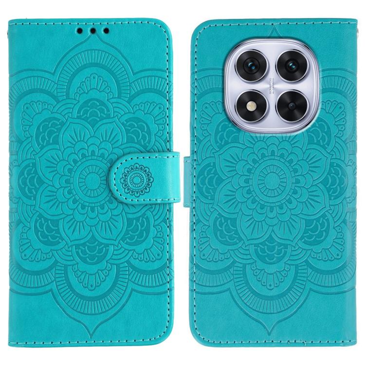Sun Mandala Embossing Pattern Phone Leather Case, For Redmi A5 4G 171.7mm / Poco C71 4G, For Redmi Note 14 4G 164.84mm, For Redmi Note 14 Pro 4G / 5G / Note 14 Pro+, For Redmi Note14 4G 163.25mm, For Redmi Note 14 5G, For Xiaomi Redmi A3