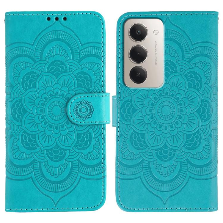 Sun Mandala Embossing Pattern Phone Leather Case, For Redmi 15C 5G / 4G EU 173mm, For Redmi 15 5G Global / 15 4G SEA, For Redmi 15 5G / 4G EU 171mm, For Redmi 15C 5G / 4G Global 171mm, For Redmi Turbo 4 Pro 5G / Poco F7, For Redmi A5 4G 173.3mm