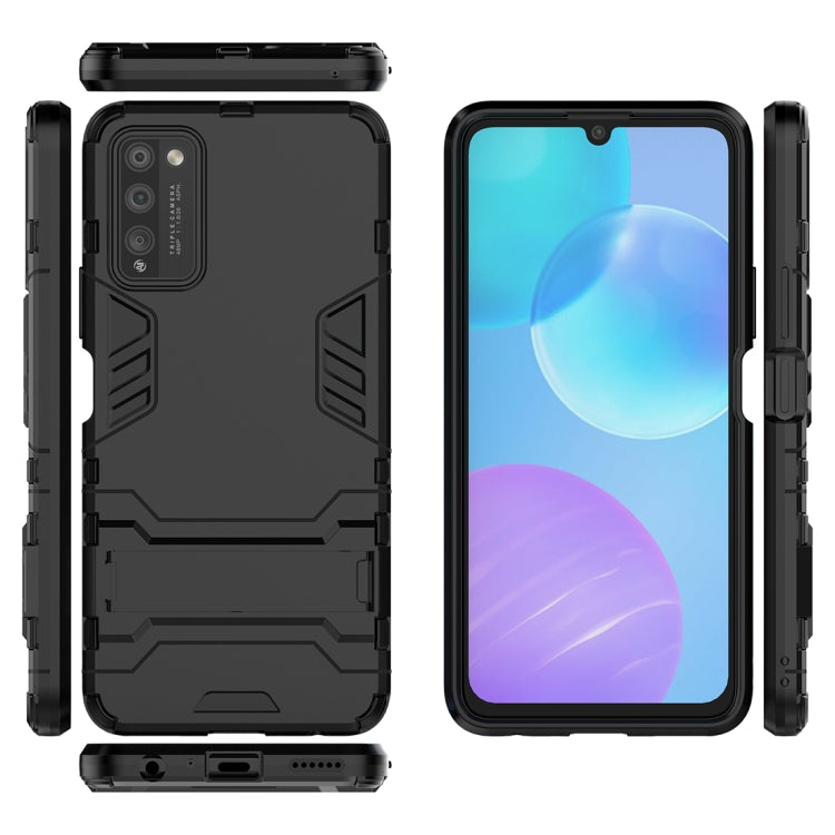 PC + TPU Shockproof Protective Case with Invisible Holder, For Huawei Y8s, For Huawei Honor 9X Lite, For Huawei Honor 30 Lite, For Huawei Honor X10 Max