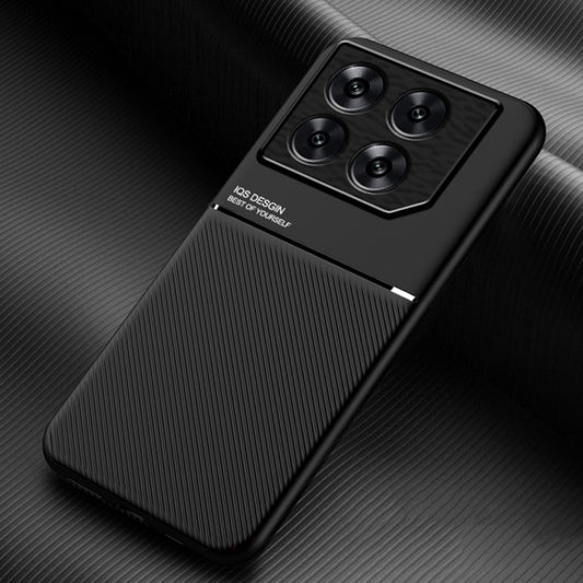 Classic Tilt Strip Grain Magnetic PC Hybrid TPU Phone Case, For Infinix GT 20 Pro, For Infinix Hot 30i