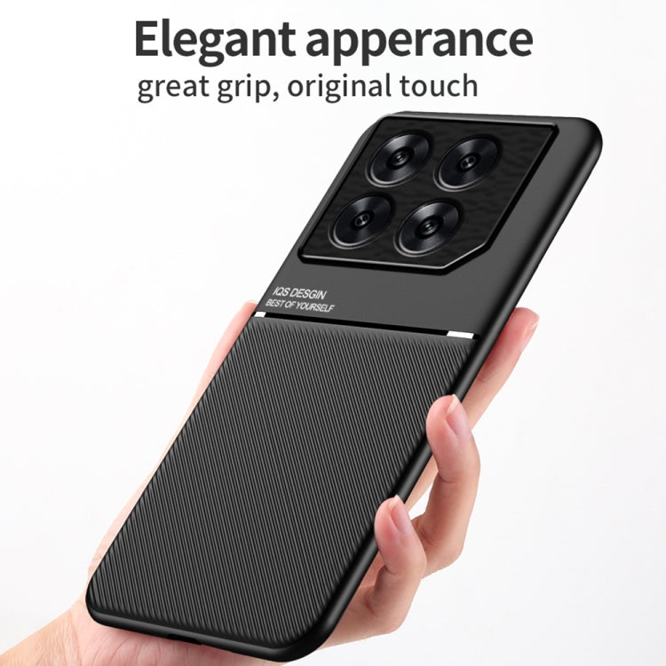 Classic Tilt Strip Grain Magnetic PC Hybrid TPU Phone Case, For Infinix GT 20 Pro, For Infinix Hot 30i