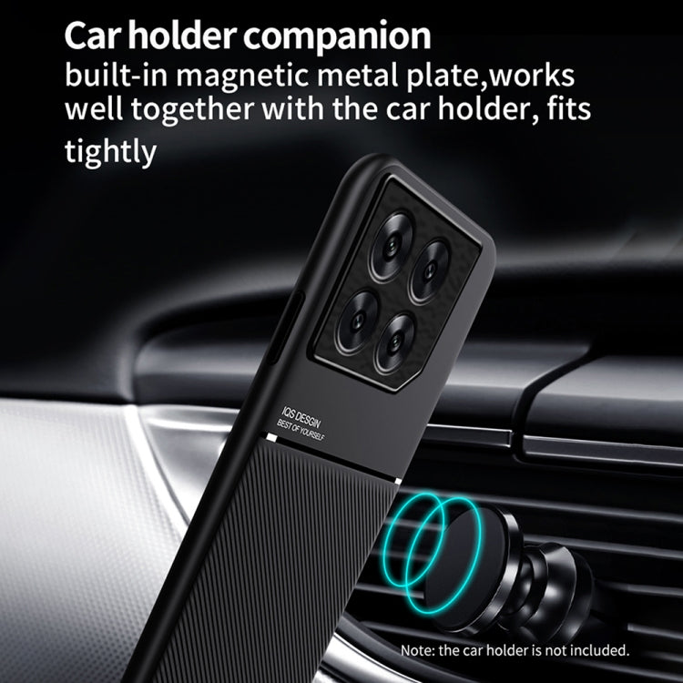 Classic Tilt Strip Grain Magnetic PC Hybrid TPU Phone Case, For Infinix GT 20 Pro, For Infinix Hot 30i