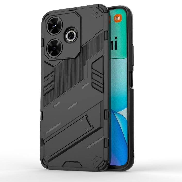 Punk Armor 2 in 1 PC + TPU Phone Case with Holder, For Redmi Note 14 5G, For Redmi 14C 4G Global, For Redmi K70 Ultra Global, For Xiaomi Redmi 13 4G