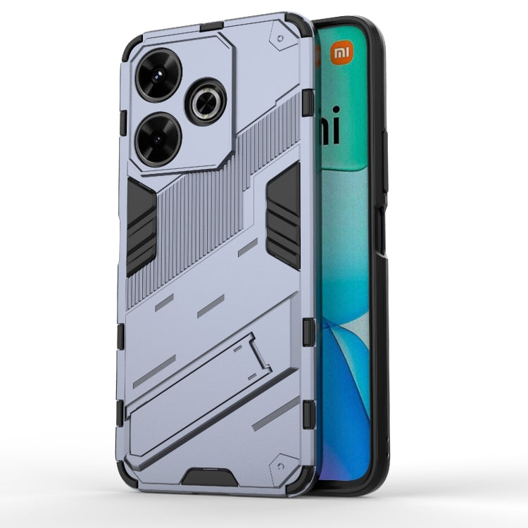Punk Armor 2 in 1 PC + TPU Phone Case with Holder, For Redmi Note 14 5G, For Redmi 14C 4G Global, For Redmi K70 Ultra Global, For Xiaomi Redmi 13 4G