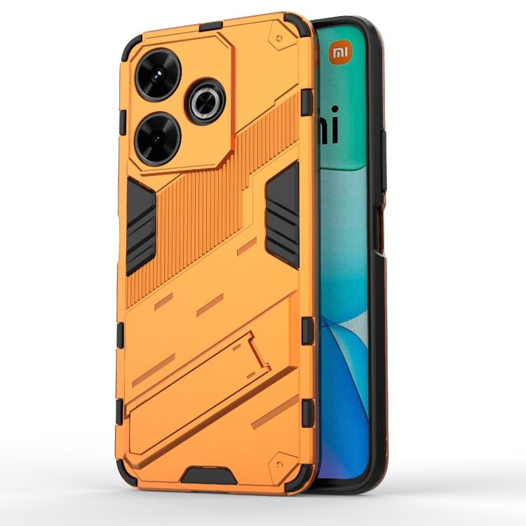 Punk Armor 2 in 1 PC + TPU Phone Case with Holder, For Redmi Note 14 5G, For Redmi 14C 4G Global, For Redmi K70 Ultra Global, For Xiaomi Redmi 13 4G
