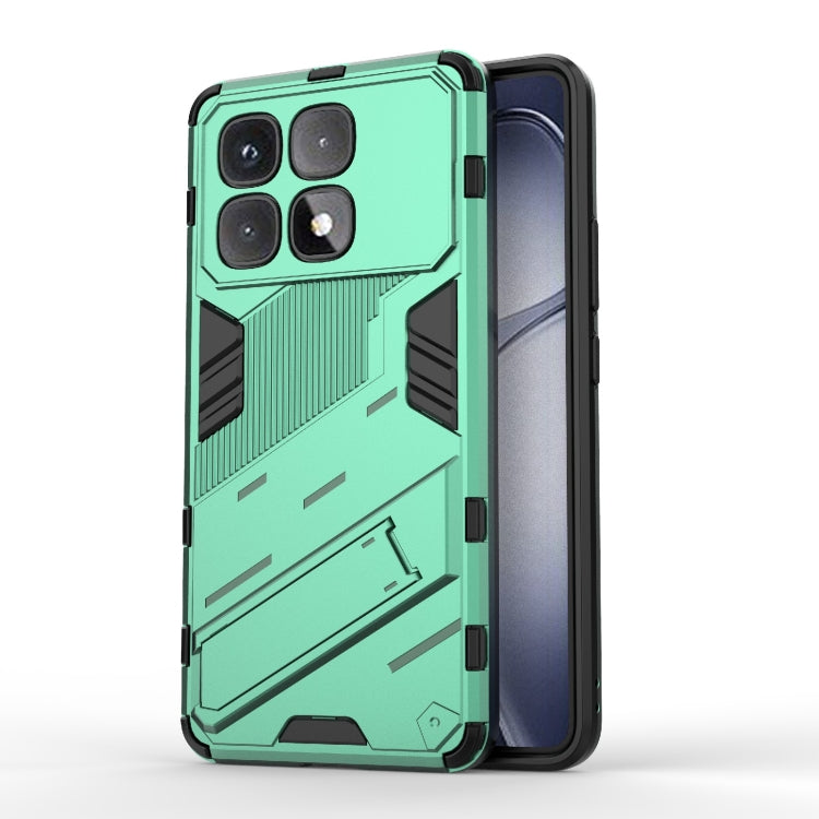 Punk Armor 2 in 1 PC + TPU Phone Case with Holder, For Redmi Note 14 5G, For Redmi 14C 4G Global, For Redmi K70 Ultra Global, For Xiaomi Redmi 13 4G