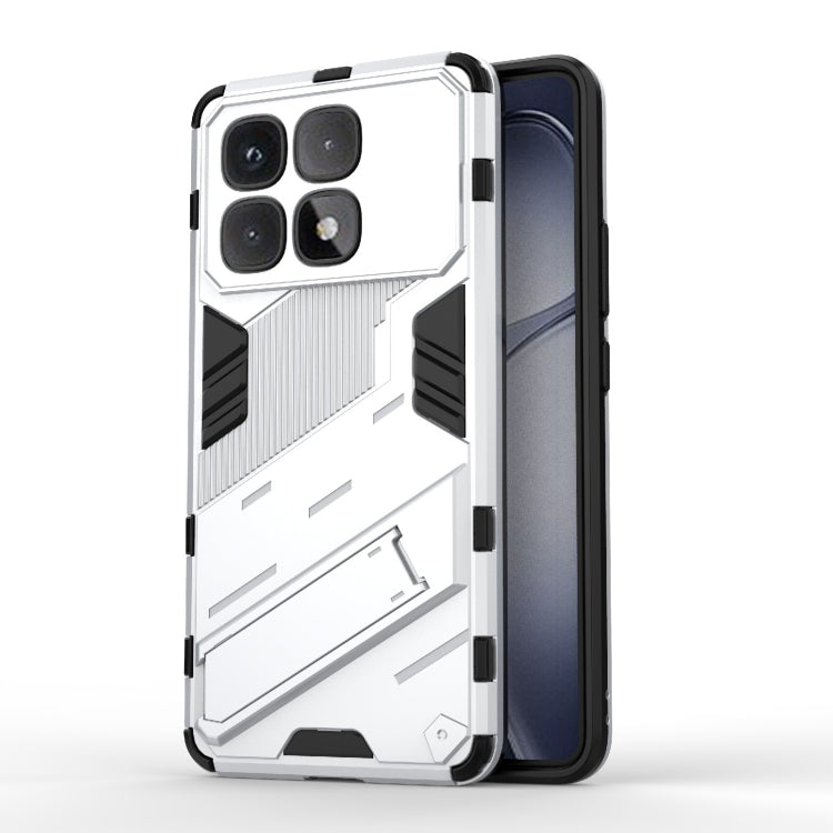 Punk Armor 2 in 1 PC + TPU Phone Case with Holder, For Redmi Note 14 5G, For Redmi 14C 4G Global, For Redmi K70 Ultra Global, For Xiaomi Redmi 13 4G