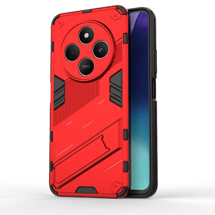 Punk Armor 2 in 1 PC + TPU Phone Case with Holder, For Redmi Note 14 5G, For Redmi 14C 4G Global, For Redmi K70 Ultra Global, For Xiaomi Redmi 13 4G