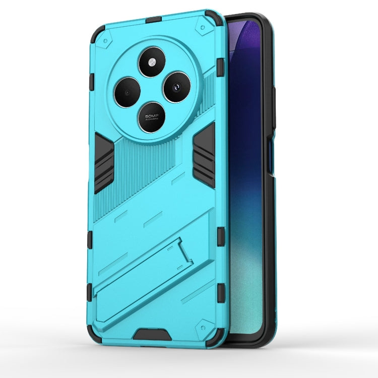 Punk Armor 2 in 1 PC + TPU Phone Case with Holder, For Redmi Note 14 5G, For Redmi 14C 4G Global, For Redmi K70 Ultra Global, For Xiaomi Redmi 13 4G