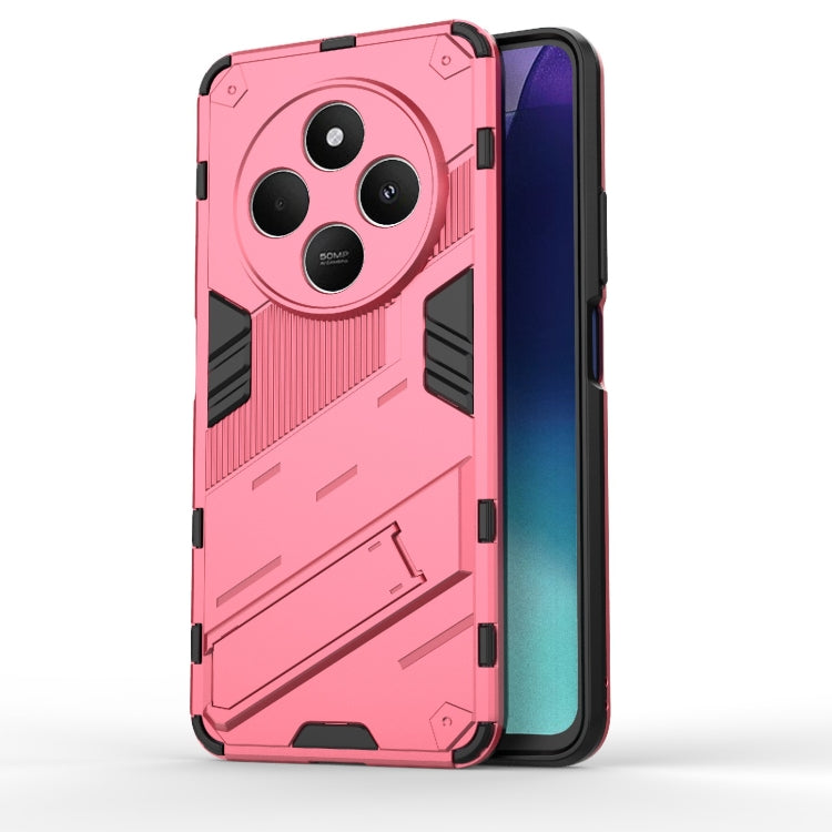 Punk Armor 2 in 1 PC + TPU Phone Case with Holder, For Redmi Note 14 5G, For Redmi 14C 4G Global, For Redmi K70 Ultra Global, For Xiaomi Redmi 13 4G
