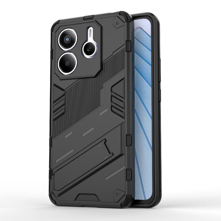 Punk Armor 2 in 1 PC + TPU Phone Case with Holder, For Redmi Note 14 5G, For Redmi 14C 4G Global, For Redmi K70 Ultra Global, For Xiaomi Redmi 13 4G