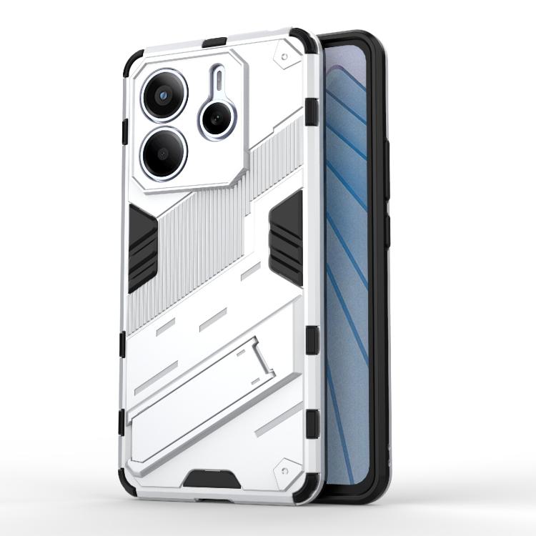 Punk Armor 2 in 1 PC + TPU Phone Case with Holder, For Redmi Note 14 5G, For Redmi 14C 4G Global, For Redmi K70 Ultra Global, For Xiaomi Redmi 13 4G