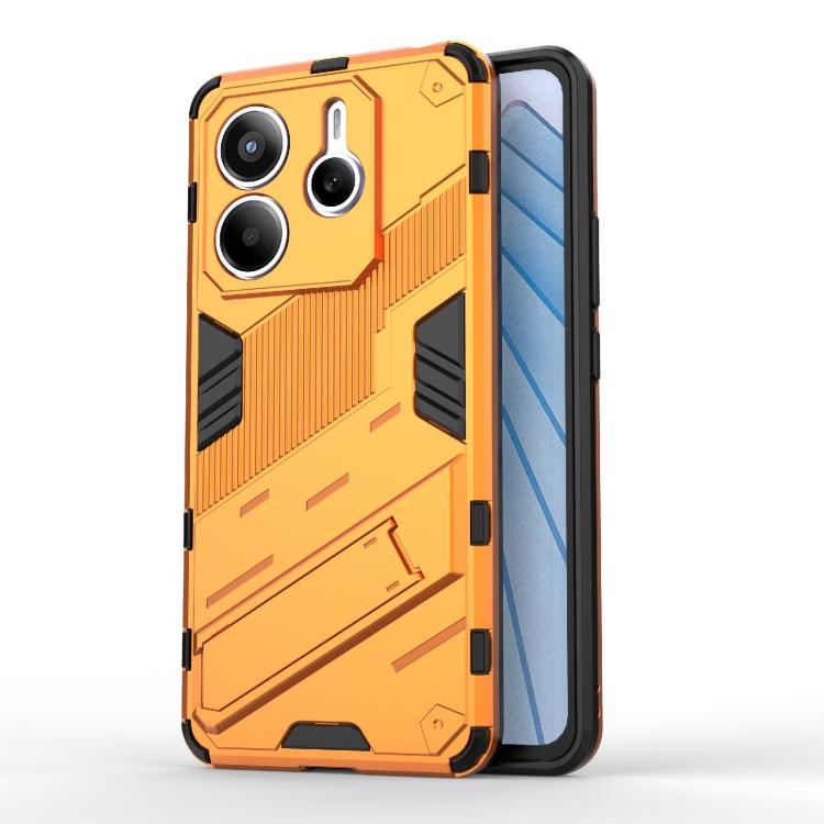 Punk Armor 2 in 1 PC + TPU Phone Case with Holder, For Redmi Note 14 5G, For Redmi 14C 4G Global, For Redmi K70 Ultra Global, For Xiaomi Redmi 13 4G