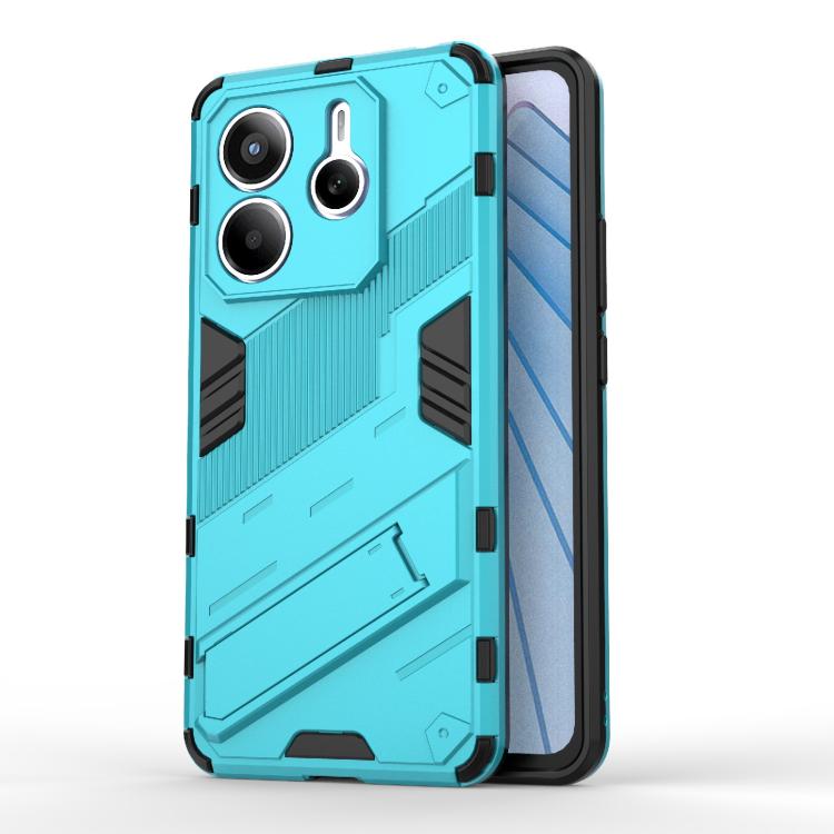 Punk Armor 2 in 1 PC + TPU Phone Case with Holder, For Redmi Note 14 5G, For Redmi 14C 4G Global, For Redmi K70 Ultra Global, For Xiaomi Redmi 13 4G
