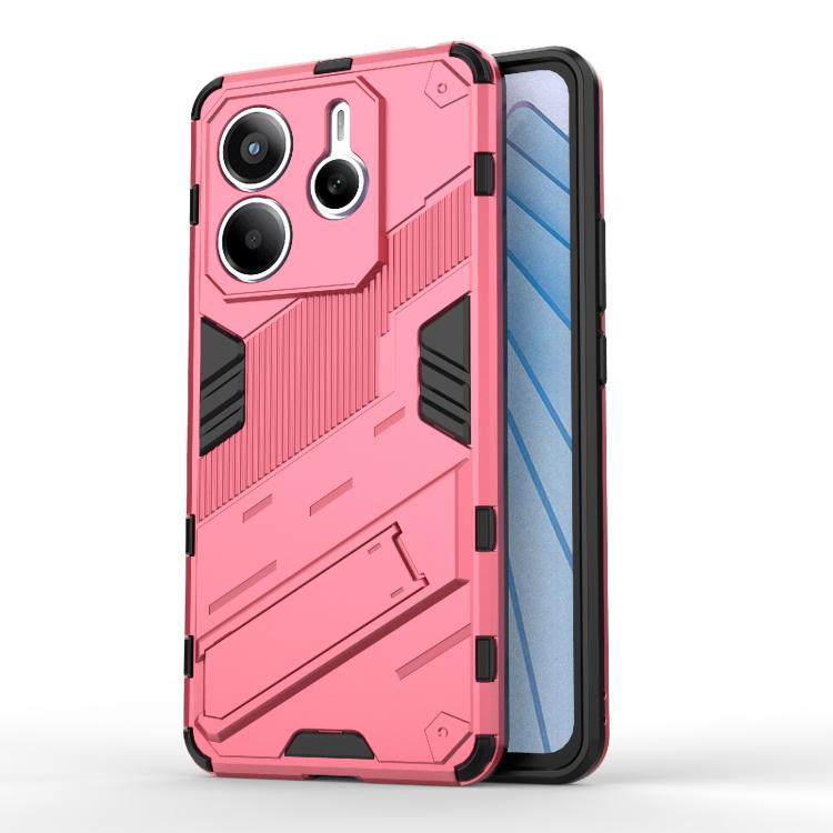 Punk Armor 2 in 1 PC + TPU Phone Case with Holder, For Redmi Note 14 5G, For Redmi 14C 4G Global, For Redmi K70 Ultra Global, For Xiaomi Redmi 13 4G