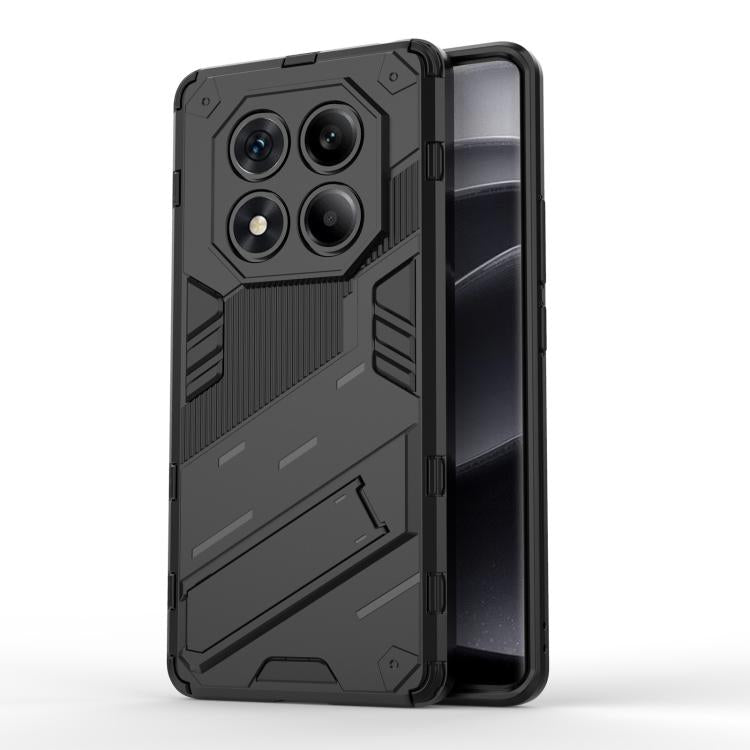 Punk Armor 2 in 1 PC + TPU Phone Case with Holder, For Redmi K80 Pro / Poco F7 Ultra, For Redmi K80 / Poco F7 Pro, For Redmi Turbo 4 Pro, For Redmi Note Turbo 4, For Redmi Note 14 Pro 4G, For Redmi Note 14 4G 163.25mm