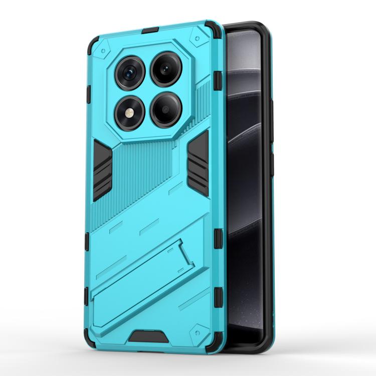 Punk Armor 2 in 1 PC + TPU Phone Case with Holder, For Redmi K80 Pro / Poco F7 Ultra, For Redmi K80 / Poco F7 Pro, For Redmi Turbo 4 Pro, For Redmi Note Turbo 4, For Redmi Note 14 Pro 4G, For Redmi Note 14 4G 163.25mm