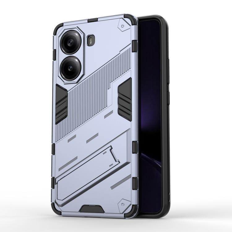 Punk Armor 2 in 1 PC + TPU Phone Case with Holder, For Redmi K80 Pro / Poco F7 Ultra, For Redmi K80 / Poco F7 Pro, For Redmi Turbo 4 Pro, For Redmi Note Turbo 4, For Redmi Note 14 Pro 4G, For Redmi Note 14 4G 163.25mm