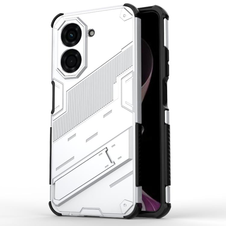 Punk Armor 2 in 1 PC + TPU Phone Case with Holder, For Redmi Note 15 Pro 5G Global 163.6mm, For Redmi 15 5G / 4G EU 171mm, For Redmi 15C 5G/4G Global 171mm, For Xiaomi 15T Pro 5G Global, For Xiaomi 15T 5G Global, For Redmi A5 4G 171.1mm / Poco C71
