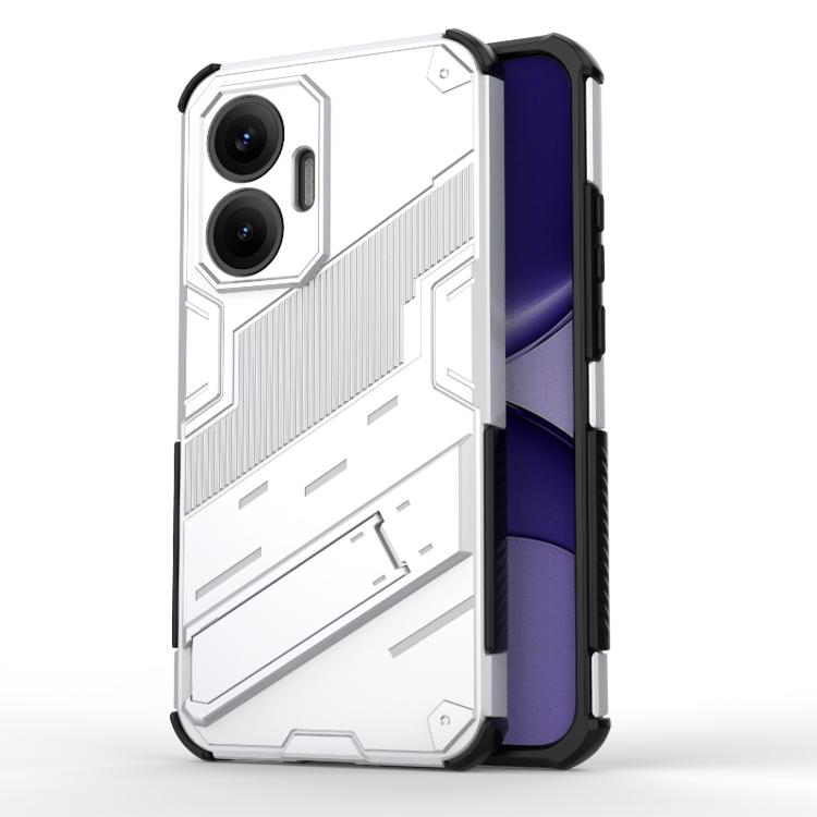Punk Armor 2 in 1 PC + TPU Phone Case with Holder, For Redmi K80 Pro / Poco F7 Ultra, For Redmi K80 / Poco F7 Pro, For Redmi Turbo 4 Pro, For Redmi Note Turbo 4, For Redmi Note 14 Pro 4G, For Redmi Note 14 4G 163.25mm