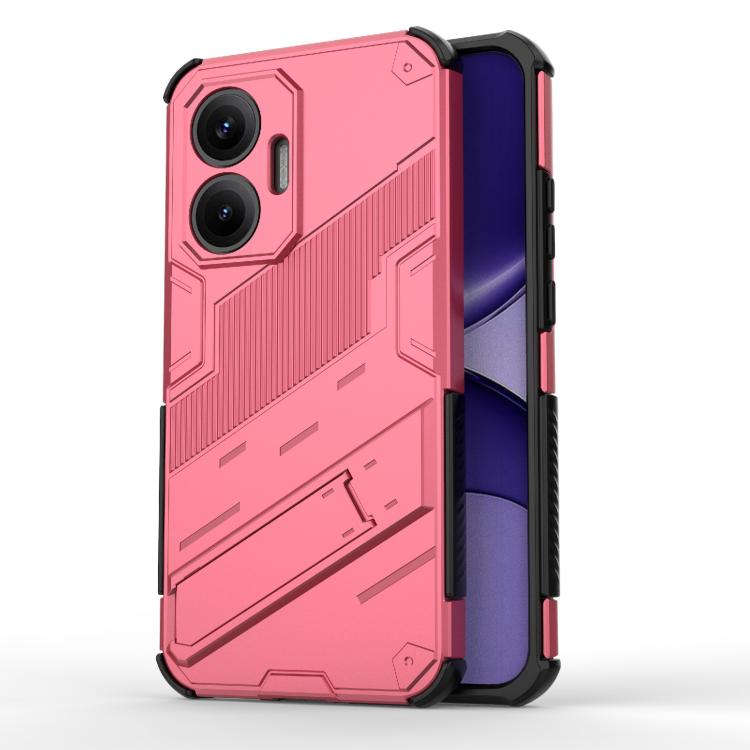 Punk Armor 2 in 1 PC + TPU Phone Case with Holder, For Redmi K80 Pro / Poco F7 Ultra, For Redmi K80 / Poco F7 Pro, For Redmi Turbo 4 Pro, For Redmi Note Turbo 4, For Redmi Note 14 Pro 4G, For Redmi Note 14 4G 163.25mm