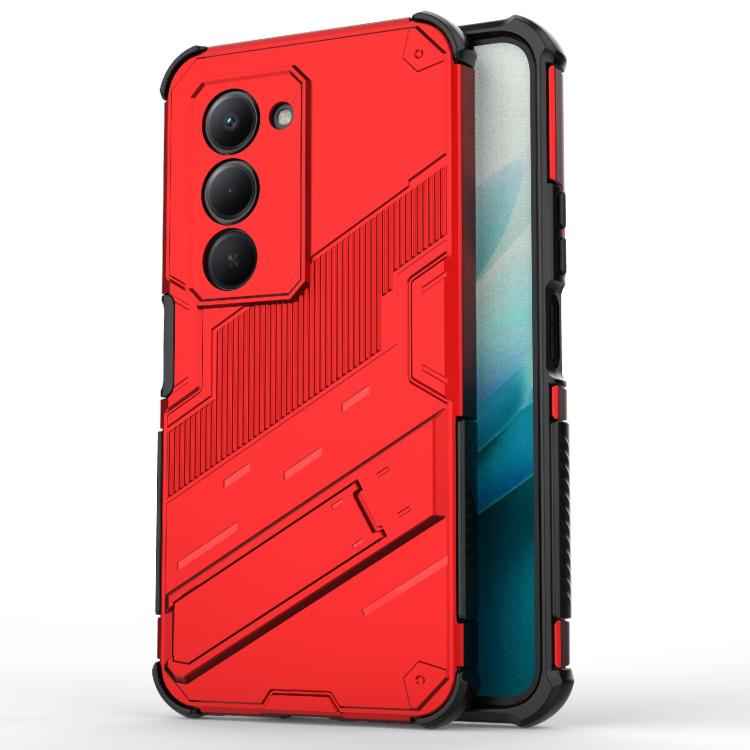 Punk Armor 2 in 1 PC + TPU Phone Case with Holder, For Redmi Note 15 Pro 5G Global 163.6mm, For Redmi 15 5G / 4G EU 171mm, For Redmi 15C 5G/4G Global 171mm, For Xiaomi 15T Pro 5G Global, For Xiaomi 15T 5G Global, For Redmi A5 4G 171.1mm / Poco C71