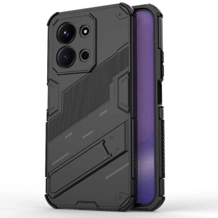 Punk Armor 2 in 1 PC + TPU Phone Case with Holder, For Redmi Note 15 Pro 5G Global 163.6mm, For Redmi 15 5G / 4G EU 171mm, For Redmi 15C 5G/4G Global 171mm, For Xiaomi 15T Pro 5G Global, For Xiaomi 15T 5G Global, For Redmi A5 4G 171.1mm / Poco C71
