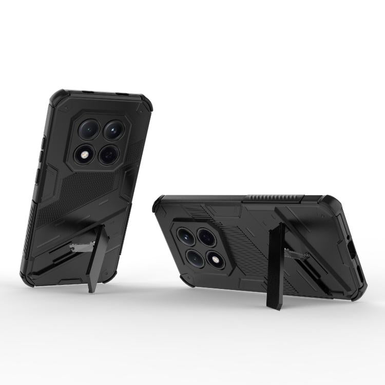 Punk Armor 2 in 1 PC + TPU Phone Case with Holder, For Redmi Note 15 Pro 5G Global 163.6mm, For Redmi 15 5G / 4G EU 171mm, For Redmi 15C 5G/4G Global 171mm, For Xiaomi 15T Pro 5G Global, For Xiaomi 15T 5G Global, For Redmi A5 4G 171.1mm / Poco C71