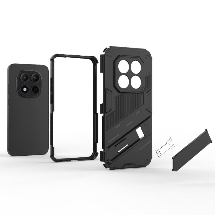 Punk Armor 2 in 1 PC + TPU Phone Case with Holder, For Redmi Note 15 Pro 5G Global 163.6mm, For Redmi 15 5G / 4G EU 171mm, For Redmi 15C 5G/4G Global 171mm, For Xiaomi 15T Pro 5G Global, For Xiaomi 15T 5G Global, For Redmi A5 4G 171.1mm / Poco C71