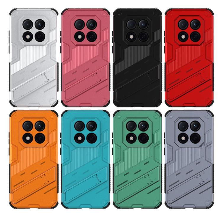 Punk Armor 2 in 1 PC + TPU Phone Case with Holder, For Redmi Note 15 Pro 5G Global 163.6mm, For Redmi 15 5G / 4G EU 171mm, For Redmi 15C 5G/4G Global 171mm, For Xiaomi 15T Pro 5G Global, For Xiaomi 15T 5G Global, For Redmi A5 4G 171.1mm / Poco C71
