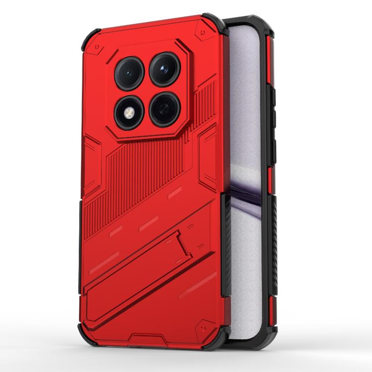 Punk Armor 2 in 1 PC + TPU Phone Case with Holder, For Redmi Note 15 Pro 5G Global 163.6mm, For Redmi 15 5G / 4G EU 171mm, For Redmi 15C 5G/4G Global 171mm, For Xiaomi 15T Pro 5G Global, For Xiaomi 15T 5G Global, For Redmi A5 4G 171.1mm / Poco C71