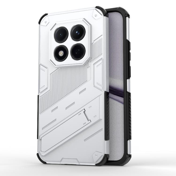 Punk Armor 2 in 1 PC + TPU Phone Case with Holder, For Redmi Note 15 Pro 5G Global 163.6mm, For Redmi 15 5G / 4G EU 171mm, For Redmi 15C 5G/4G Global 171mm, For Xiaomi 15T Pro 5G Global, For Xiaomi 15T 5G Global, For Redmi A5 4G 171.1mm / Poco C71