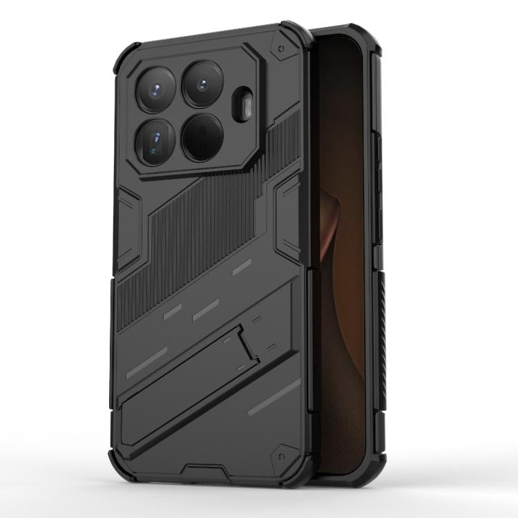 Punk Armor 2 in 1 PC + TPU Phone Case with Holder, For Redmi Note 15 Pro 5G Global 163.6mm, For Redmi 15 5G / 4G EU 171mm, For Redmi 15C 5G/4G Global 171mm, For Xiaomi 15T Pro 5G Global, For Xiaomi 15T 5G Global, For Redmi A5 4G 171.1mm / Poco C71
