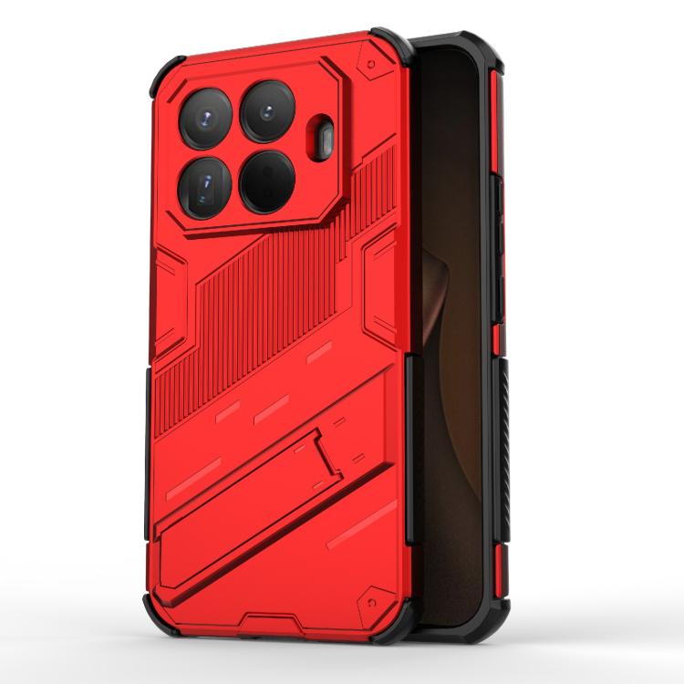 Punk Armor 2 in 1 PC + TPU Phone Case with Holder, For Redmi Note 15 Pro 5G Global 163.6mm, For Redmi 15 5G / 4G EU 171mm, For Redmi 15C 5G/4G Global 171mm, For Xiaomi 15T Pro 5G Global, For Xiaomi 15T 5G Global, For Redmi A5 4G 171.1mm / Poco C71